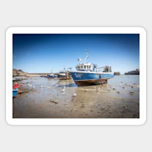 Folkestone Harbour Boat Sticker